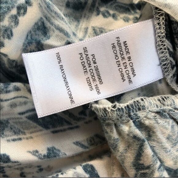 Splendid Black and White Maxi Dress NWT Size XL - Picture 6 of 7